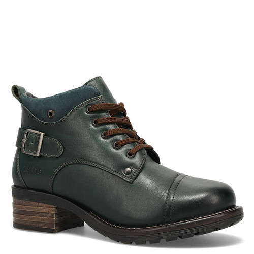 Taos MINI CRAVE Deep Teal Green Fashion Ankle Boots 