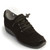 Arcopedico 4266-H07 SHEBA Black Suede Oxford Travel Shoes 