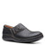 Clarks 26168708 UN LOOP AVE Black Leather Shoes
