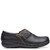 Clarks 26168708 UN LOOP AVE Black Leather Shoes Side View