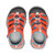 Keen LITTLE KIDS' NEWPORT H2 Sandals Safety Orange Top View