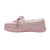 Lamo K0302 KIDS' MOC Pink Glitter Slippers Left View