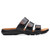 Clarks KITLY WALK Black Leather Sandals Right View