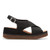 Clarks KASSANDA STEP Black Nubuck Sandals Right View