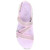 Dansko RAYNA Lilac Multi Webbing Sandals Top View