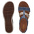 Clarks KITLY STEP Denim Combination Sandals Outsole and Top View