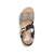 Rieker 68176-00 ROSE Wedge Sandals Weiss Sherry Top View