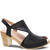 Dansko TEAGAN Black Burnished Nappa Sandals