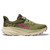 Hoka 1134498 Women's CHALLENGER 7 Trail Running Shoes Forest Floor Beet Root Right View
