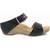 Dansko TANYA Black Milled Burnished Sandals Side View