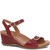 Dansko ARIELLE Red Glazed Leather Sandals