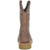 Double-H DH5246 ROY Wide Square Composite Toe Waterproof Western Work Boots Back View