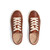Taos PLIM SOUL LUX Leather Sneakers Cognac Top View