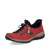 Rieker N3267 NIKITA Flame Red with Black Left View