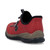 Rieker N3267 NIKITA Flame Red with Black Back View