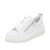Remonte D1C08 JULIKA White Low-Top Leather Casual Sneakers Left View