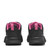 Timberland PRO A5Z6Y Women's POWERTRAIN EV Composite Toe Work Sneakers Black Pink Heel View