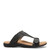 Taos SLIDE SHOW Sandals Black Leather Sandals right view