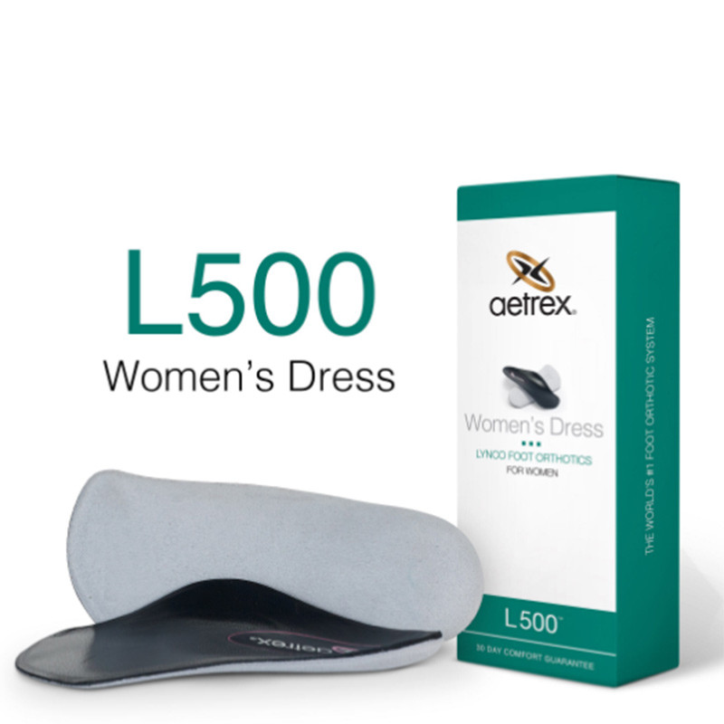 Aetrex L100M Men's INSTYLEOrthotics Insoles for Dress Shoes