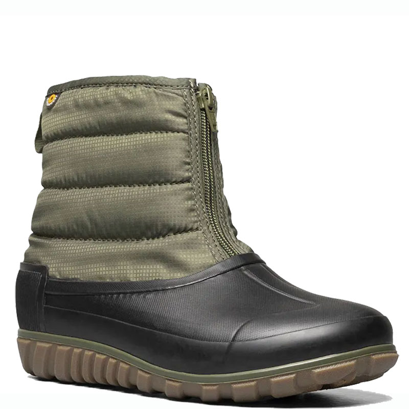 BOGS 72690-303 CLASSIC CASUAL WINTER ZIP Olive Green