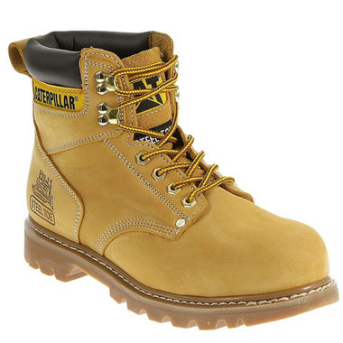 CAT P70042 Second Shift Wheat Work Boots - Family Footwear Center