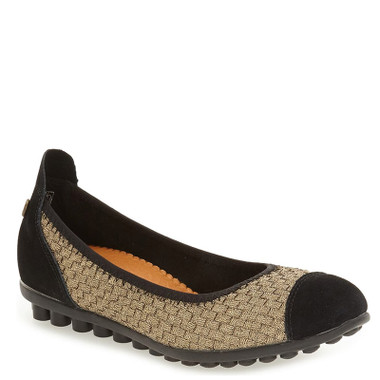 Bernie Mev BELLA ME Bronze Ballet Flats 