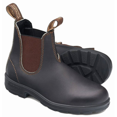 NWB Blundstone Originals 500 Stout Brown Leather Chelsea Boots Gorpcore Sz 10.5 500-Original-Stout-Brown-  main image 2