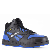 Reebok WORK BB4500 High Top Composite Toe Met Guard Sneakers Black and Blue