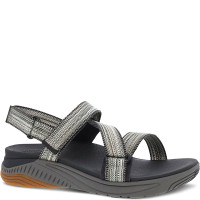 Dansko RAYNA Black Multi Webbing Sandals