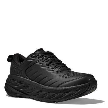 Hoka 1110521 Women's BONDI SR Slip Resistant Work Sneakers Black
