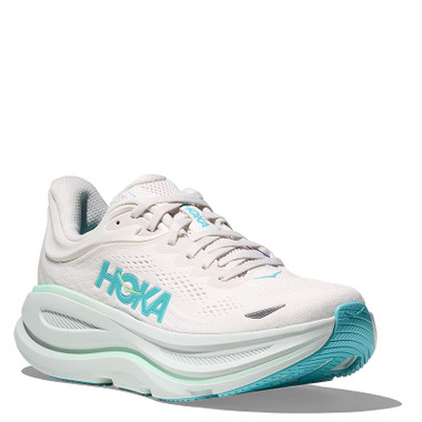 Hoka 1162012 Women's BONDI 9 Road Running Shoes Frost Cielo