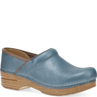 Dansko Blue Metallic Professional Clogs - Family Footwear Center
