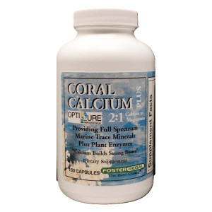 Coral Calcium Capsules 2:1 Calcium to Magnesium w/Trace Minerals and Plant Enzymes 180 Capsules Coral Calcium Capsules 2:1 Calcium to Magnesium w/Trace Minerals and Plant Enzymes 180 Capsules