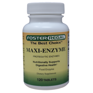 MAXI-ENZYME Proteolytic Enzymes 120 Tablets MAXI-ENZYME Proteolytic Enzymes 120 Tablets
