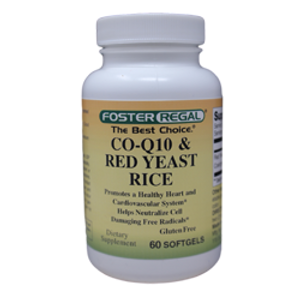Co Q10 and Red Yeast Rice 60 Softgels Co Q10 and Red Yeast Rice 60 Softgels