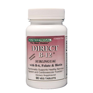 Vitamin B-12 Sublingual Direct B-12 ™  90 Tablets Vitamin B-12 Sublingual Direct B-12 ™  90 Tablets
