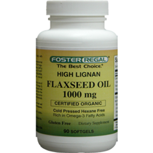 Flaxseed Oil High Lignan 90 Softgels Flaxseed Oil High Lignan 90 Softgels