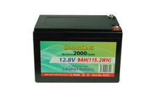 12V  9AH  Solarking Lithium Battery  LB-9-12-10  2000+Cycles Lightweight Recharge free delivery