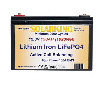 12.8V 150AH  Lithium Iron  SolarKing batteries CB-150-12-150