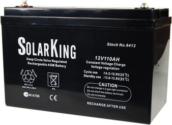 SolarKing 110AH Deep Cycle Battery