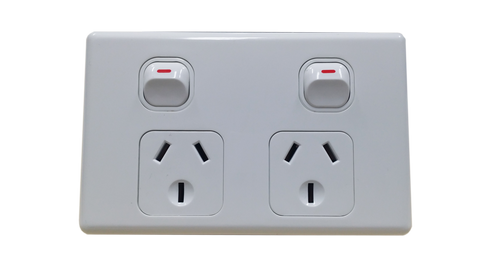 RV Double GPO Double Pole 240V 10AMP