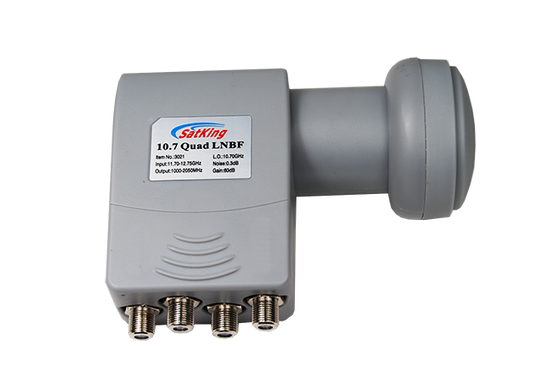 Quad Output 10700 Wide Band LNB