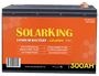 25.6V SolarKing Lithium Iron Metal Case CB-300-24-50