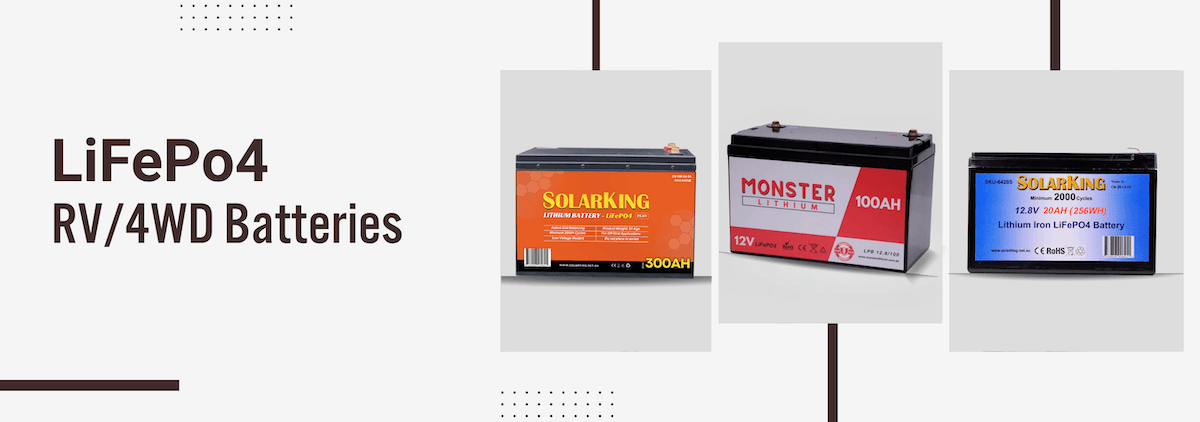 LiFePo4 RV/4WD Batteries