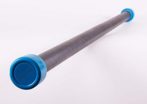 bosu balance bar grey 1,19 m with soft grips