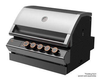 Ziegler & Brown Turbo Elite 5 Burner Build In BBQ with Hanging Brackets