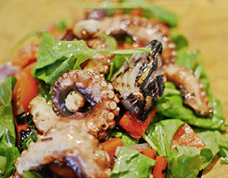 Grilled Octopus Salad - Ziegler and Brown