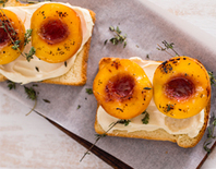 Grilled Peaches with Mascarpone - Ziegler and Brown