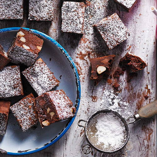 Chocolate & Macadamia Brownies - Ziegler and Brown