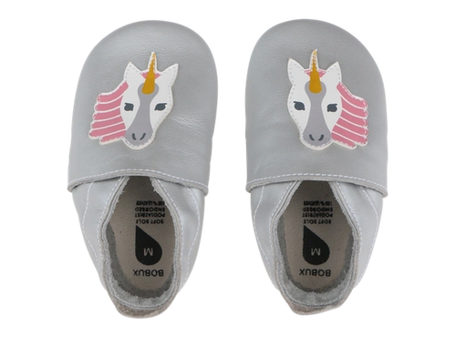 Soft Sole Unicorn Silver